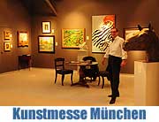 56. Kunst-Messe München  im Postpalast Nähe Hackerbrücke (Foto: Ingrid Grossmann)